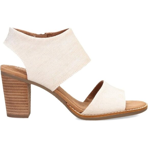 TOMS Majorca Cutout Block Heel Sandals - Picture 3 of 5